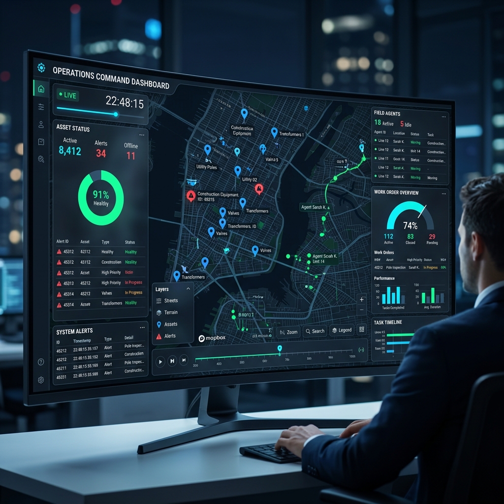 GeoTwinX Dashboard
