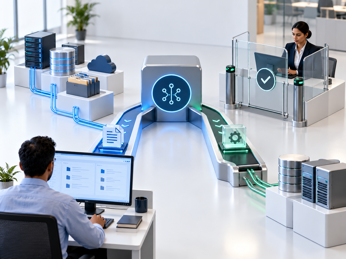 Read and Write Security for AI Agents separating information retrieval from controlled enterprise actions